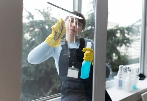 Nettoyage de vitres intérieures et extérieures à Saint-Lactencin